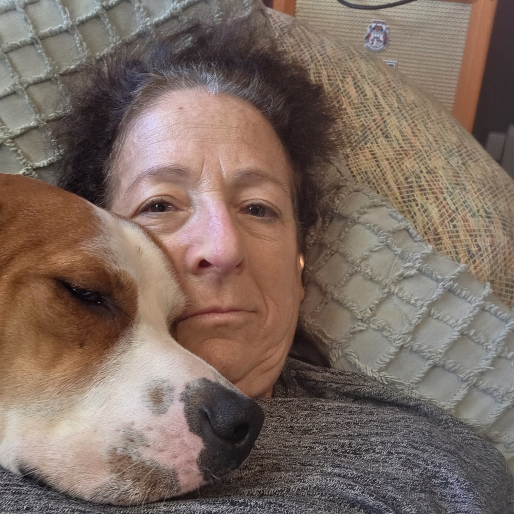 This Is Me And My Pup, Theo.